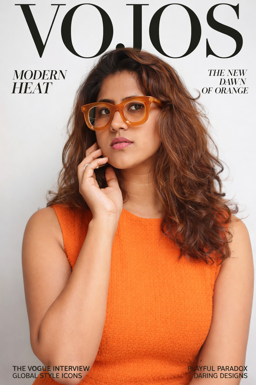 Professional modeling portfolio shot